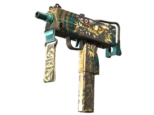 StatTrak™ MAC-10 | Cat Fight (Kampfgeschädigt)